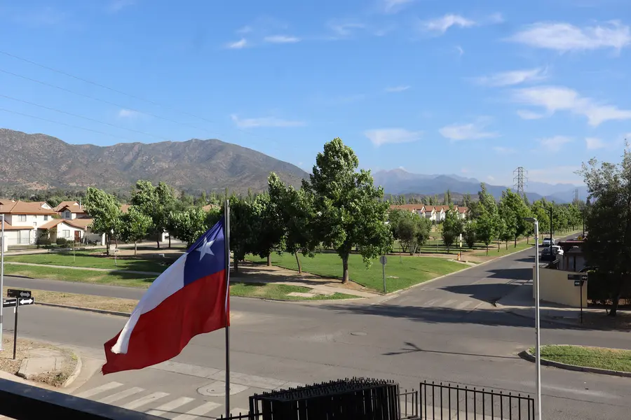 Vista al Parque Picadero desde el segundo piso